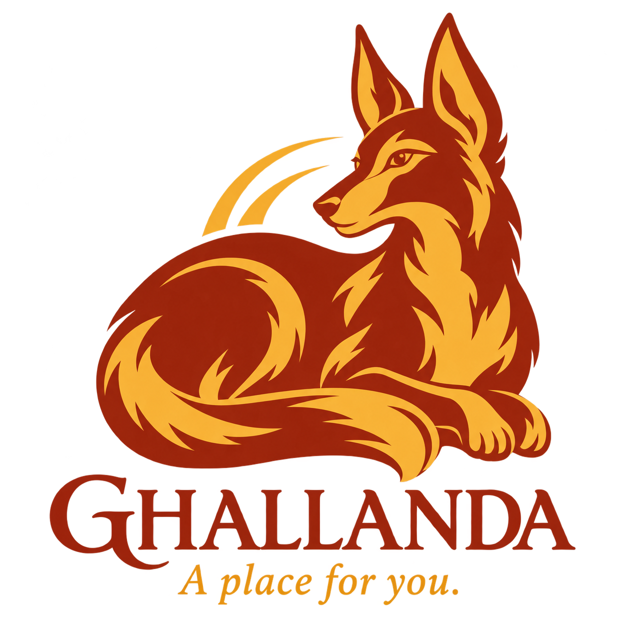 House Ghallanda modern logo